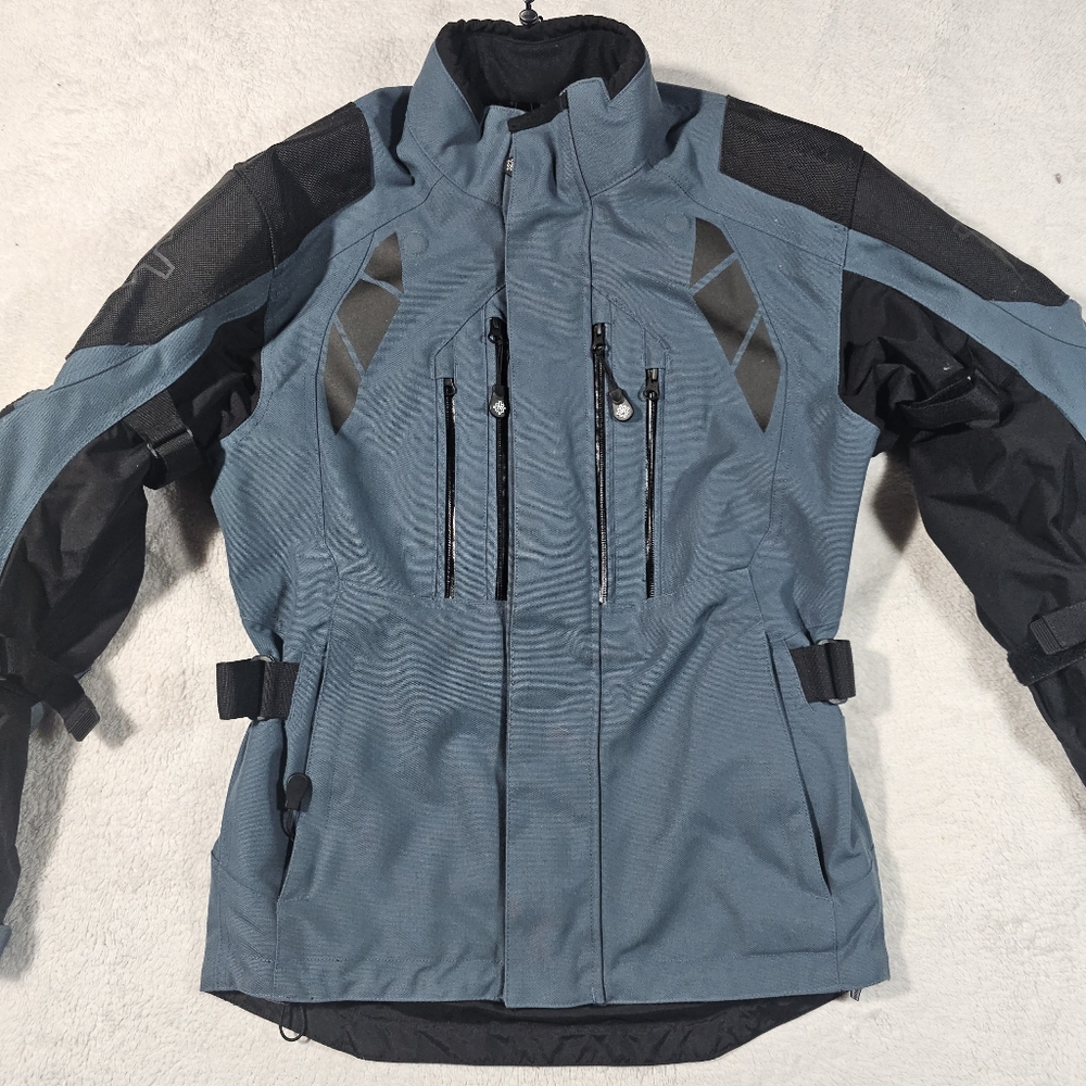 Firstgear Kilimanjaro Sport Motorcycle Jacket Zip Pockets Padded Mens S - Picture 3 of 12